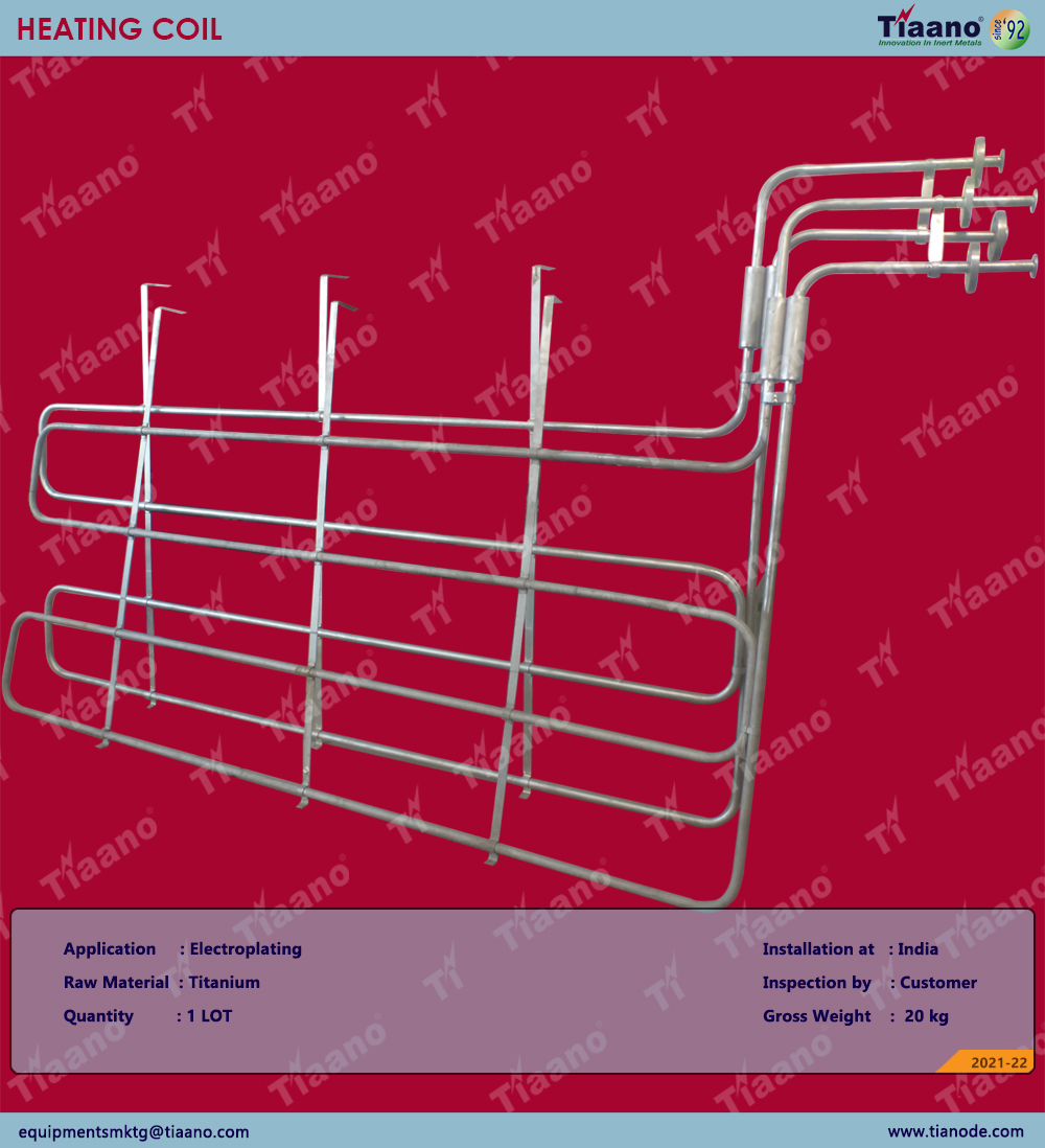 OC-232 - TITANIUM HEATING COIL