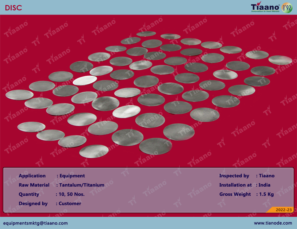 OC 364 - TITANIUM GR.2 PLATES