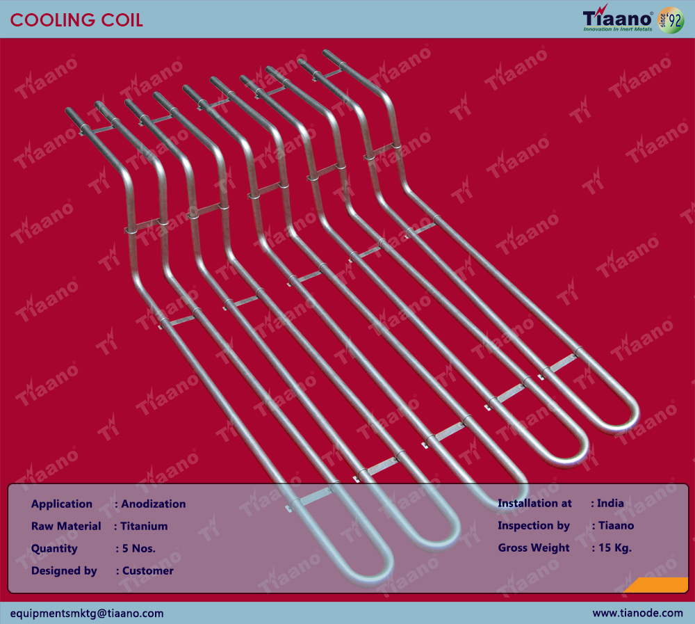 OC 430 - TITANIUM COOLING COIL