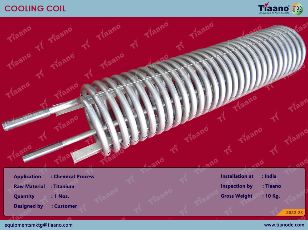 OC 466 - TITANIUM COOLING COIL