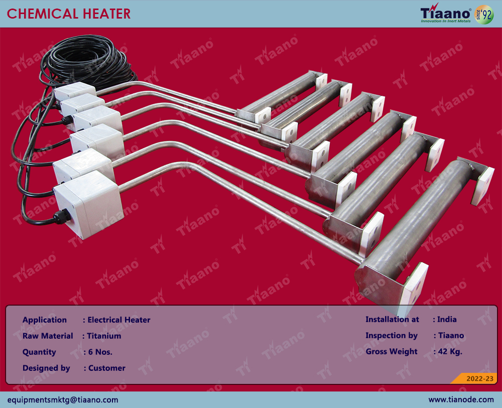 OC 513 - TITANIUM CHEMICAL HEATER