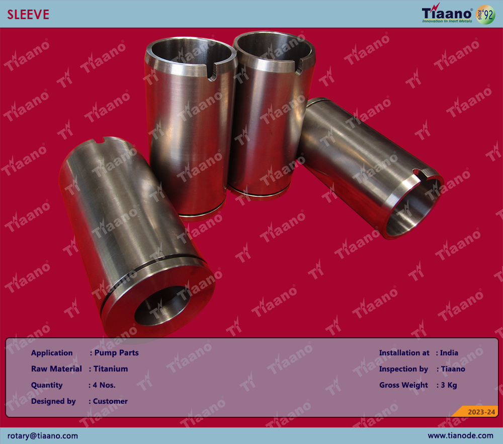 OC 153 - TITANIUM SLEEVE