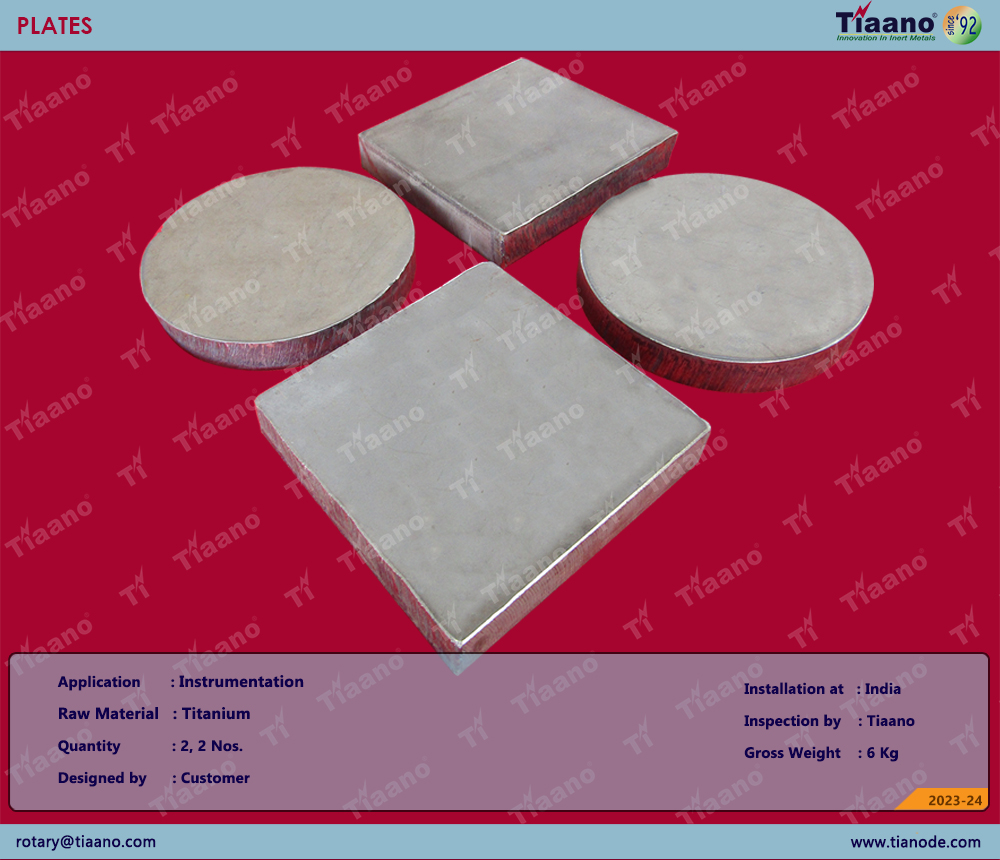 OC 455 - TITANIUM PLATE