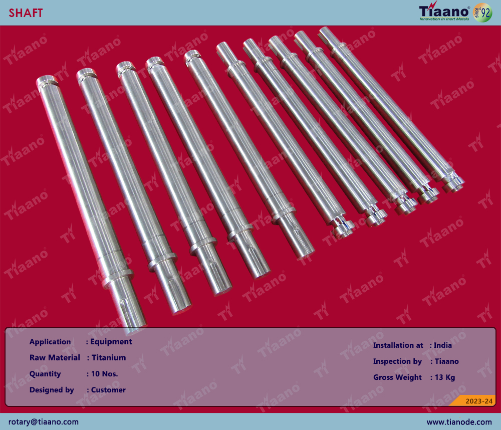 TITANIUM SHAFTs
